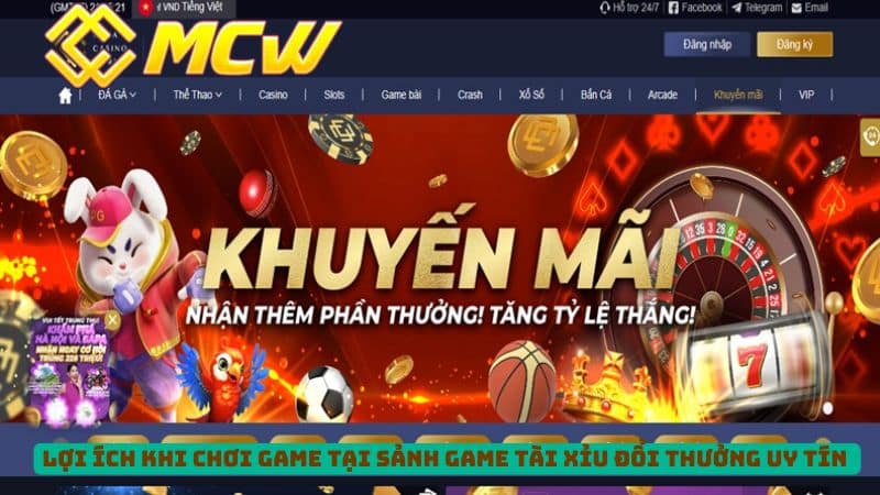 Lợi Ích Khi Chơi Game Tại Sảnh Game Tài Xỉu Đổi Thưởng Uy Tín