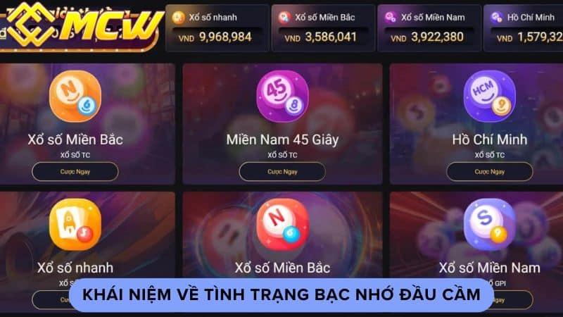 Khái niệm về tình trạng bạc nhớ đầu cầm