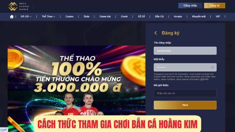 Cách Thức Tham Gia Chơi Bắn Cá Hoàng Kim