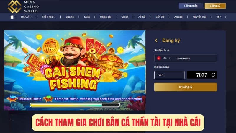 Cách Tham Gia Chơi Bắn Cá Thần Tài Tại Nhà Cái