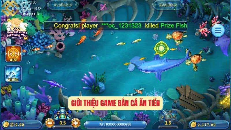 Giới Thiệu Game Bắn Cá Ăn Tiền