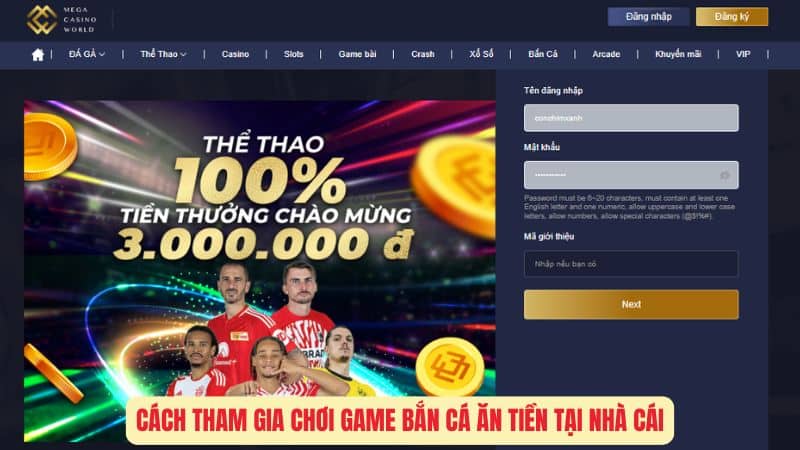 Cách Tham Gia Chơi Game Bắn Cá Ăn Tiền Tại Nhà Cái